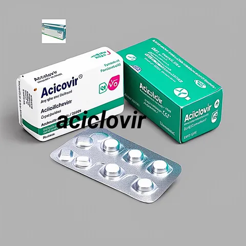 Aciclovir tabletas generico